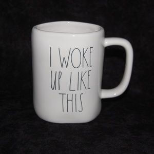 Rae Dunn mug I WOKE UP LIKE THIS